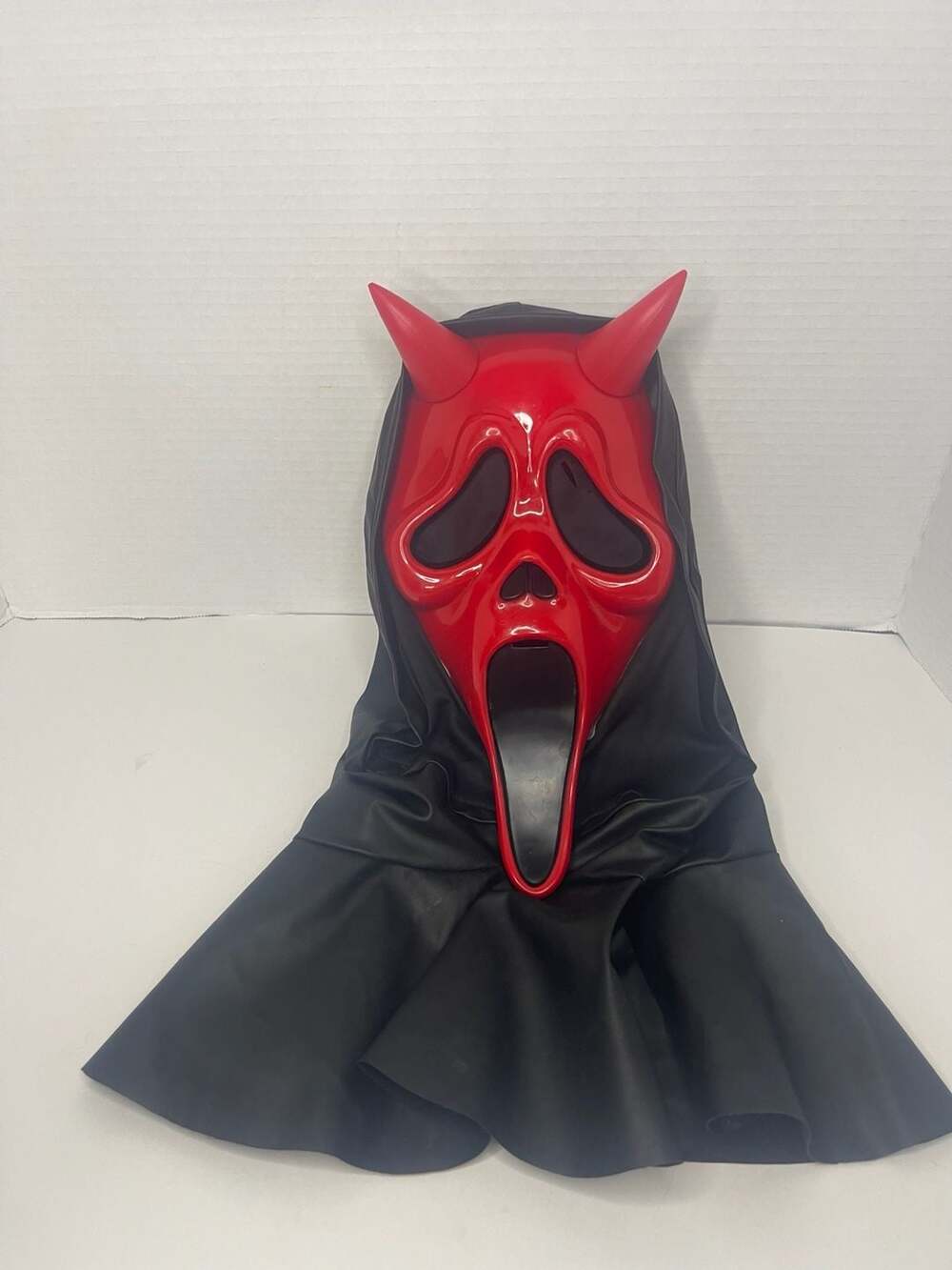 Dead By Daylight Red Devil Ghost Face Mask Costume Accessory